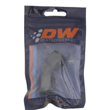 DeatschWerks 8AN Flare Female Swivel 45-Degree to 8AN Flare Female Swivel - Anodized Matte Black - 6-02-0213-B