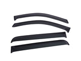 EGR 19-23 Ram 1500 In-Channel Window Visors Front/Rear Set Matte Black Crew Cab - 572955