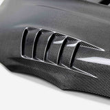 Seibon 2020+ Toyota GR Supra TV-Style Carbon Fiber Hood - HD20TYSUP-TV-DS