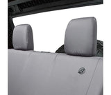 Bestop 07-18 Jeep Wrangler JK 2-Door Rear Seat Covers (Charcoal) - 29282-09