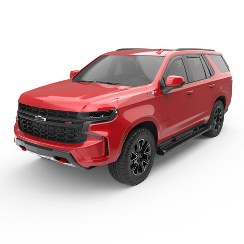 EGR 21-23 Chevrolet Tahoe In-Channel Window Visors Front/Rear Set Dark Smoke - 571881