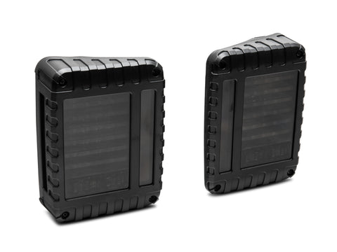 Raxiom 07-18 Jeep Wrangler JK LED Tail Lights- Black Housing (Smoked Lens) - J115435