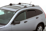 AVS 07-11 Honda CR-V Ventvisor In-Channel Front & Rear Window Deflectors 4pc - Smoke - 194655