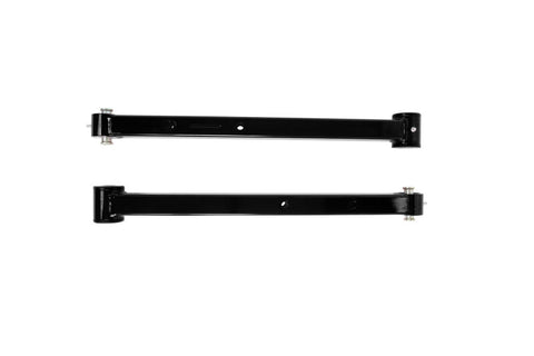 UMI Performance 78-96 GM B-Body Boxed Extended Length Lower Control Arms w/Poly Bushings - Black - 3622-B
