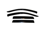 AVS 07-10 Mitsubishi Outlander Ventvisor Outside Mount Window Deflectors 4pc - Smoke - 94555