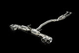 Akrapovic 08-17 Nissan GT-R Evolution Line Cat Back (Titanium) (Req. Tips) - ME-NI/T/1