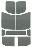 DEI 18-23 Jeep Wrangler JL 4-Door Boom Mat Headliner - 9 Piece - Gray - 50169