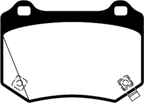 EBC 2018+ Subaru WRX STI 2.5L Turbo Bluestuff Rear Brake Pads - DP52361NDX