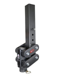 Gen-Y Spartan Torsion-Flex 2.5in Offset 4in SQ Tube Gooseneck 2-5/16in Coupler Standard Height - GH-7052