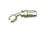 DeatschWerks 6AN Female Swivel 45-Degree Hose End CPE - 6-02-0802