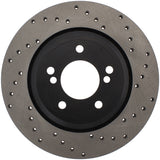 StopTech 01-07 BMW M3 (E46) / 00-04 M5 (E39) Drilled Left Rear Rotor - 128.34054L