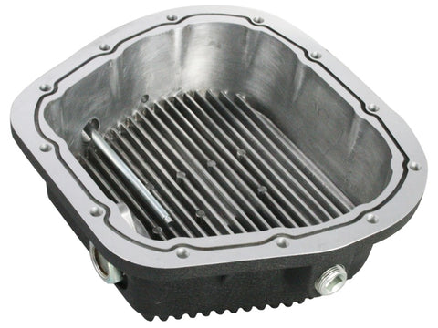 aFe Power Rear Differential Cover (Machined) 12 Bolt 9.75in 11-13 Ford F-150 EcoBoost V6 3.5L (TT) - 46-70152