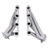BBK 79-93 Mustang 351 Swap Shorty Unequal Length Exhaust Headers - 1-5/8 Titanium Ceramic - 1511