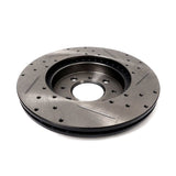 BLOX Racing Slotted And Cross-Drilled Rotor Left Side - BXBS-10150-L