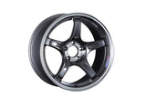 SSR GTX03 18x7.5 5x100 48mm Offset Black Graphite Wheel - XC18750+4805CGM