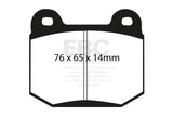 EBC 99-03 Mitsubishi Lancer Evolution 2.0 Turbo Bluestuff Rear Brake Pads - DP51538NDX