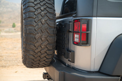 DV8 Offroad 2007-2018 Jeep Wrangler JK Tailgate Reinforcement Molle Panel - TCJK-04