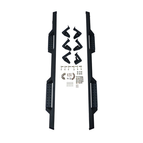 Westin/HDX 09-18 Dodge/Ram 1500 Quad Cab Drop Nerf Step Bars - Textured Black - 56-13555