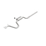 MagnaFlow Sys C/B 2015 Volkswagen Golf 1.8L 2.5in SS Dual Driver Side Exit Polished 3 Tip - 19163