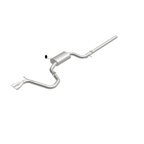 MagnaFlow Sys C/B 2015 Volkswagen Golf 1.8L 2.5in SS Dual Driver Side Exit Polished 3 Tip - 19163