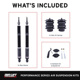 Air Lift Performance 09-16 Audi A4 Quattro & FWD S4/RS4 Rear Air Suspension Kit - 76505
