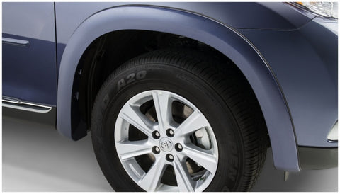 Bushwacker 11-13 Toyota Highlander OE Style Flares 4pc Excludes Hybrid - Black - 30914-02