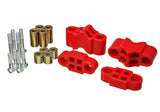 Energy Suspension Sway Bar Spacer Set - Red - 2.9109R