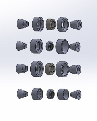SPL Parts 2016+ Mazda Miata (ND) Rear Knuckle Bushings - SPL RKB ND