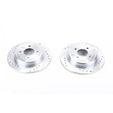 Power Stop 12-19 Hyundai Accent Rear Evolution Drilled & Slotted Rotors - Pair - JBR1565XPR