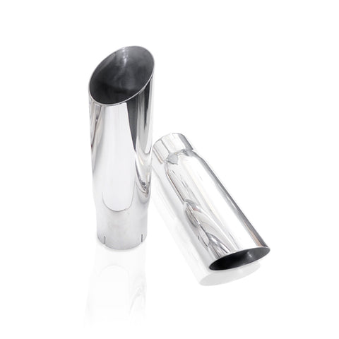 Stainless Works 15-25 Ford F150 5.0L Legend Aftermark Connection Dual 3.5in Side Exit Polished Tips - FT18CBL