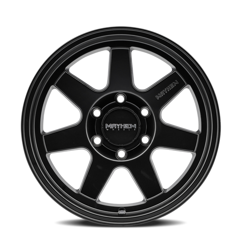 Mayhem 8307 Convoy 17x9 / 6x135 BP / -6mm Offset / 87.1mm Hub Satin Black Wheel - 8307-7936MB