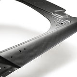 Seibon 2017+ Honda Civic Type R Hatchback OEM Dry Carbon Fiber Trunk Lid - TL17HDCVRHB-DRY
