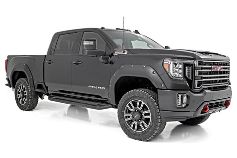 EGR 2020 GMC Sierra HD Bolt-On Style Black Fender Flare - Set - 791954