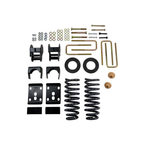 Belltech LOWERING KIT 09-13 Ford F150 Ext Cab Short Bed 2WD 2in or 3in F/4in Rear w/o Shocks - 981