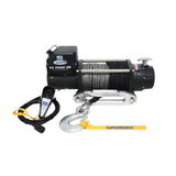 Superwinch 11500 LBS 12V DC 3/8in x 80ft Synthetic Rope Tiger Shark 11500 Winch - 1511201
