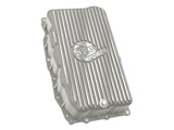 aFe 20-26 GM Trucks L6 3.0L Transmission Pan - Raw / Machined Fins - 46-71420A