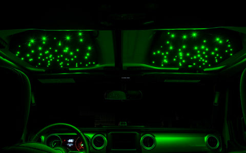 Oracle StarLINER Fiber Optic Hardtop Headliner for Wrangler JL/Gladiator JT ColorSHIFT - 5872-333