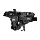 AlphaRex 22-23 Toyota Tundra NOVA-Series Headlights Alpha-Blk w/White DRL - Req 810029 OR 810030 - 880861