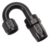 Russell Performance -10 AN Black 180 Degree Full Flow Swivel Hose End - 613525