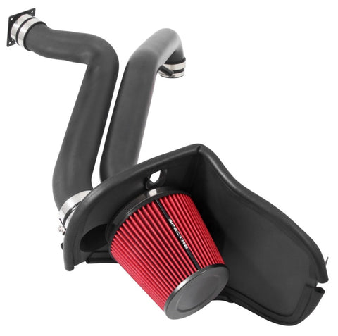 Spectre 97-06 Jeep Wrangler L6-4.0L F/I Air Intake Kit - Tex. Black w/Red Filter - 9050