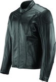 River Road Race Leather Jacket Black - Small - 094356