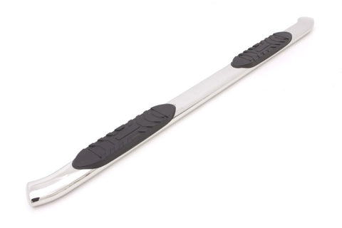 Lund 99-17 Chevy Silverado 1500 Std. Cab (Body Mount) 5in. Curved Oval SS Nerf Bars - Polished - 23751073