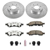 Power Stop 06-09 Chevrolet Trailblazer Front Z26 Street Warrior Brake Kit - K1453-26
