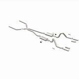 MagnaFlow SYS Cat-Back 67-70 Mustang 2.50inch w/Tru-X - 15816