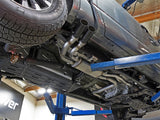 aFe POWER Rebel Series 2-1/2in 409 SS Cat Back Exhaust w/ Black Tips 16-17 Nissan Titan V8 5.6L - 49-46126-B