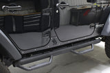 Fishbone Offroad 07-18 Jeep Wrangler JK 4 Door Rocker Guards Scale Armor - FB23053