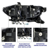 Form Lighting 2016-2023 Toyota Tacoma LED Projector Headlights with Selectable DRL (Pair) - FL0001