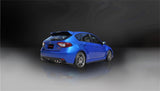 Corsa 08-13 Subaru Impreza Hatchback STI 2.5L Turbo Manual Polished Sport Cat-Back Exhaust - 14862