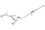 Borla 09-15 Mitsubishi Lancer Ralliart 2.0L 4cyl MT 6spd AWD Catback Exhaust - 140334