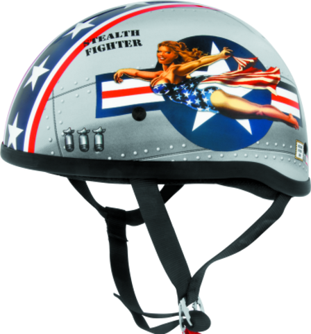 Skid Lids Bomber Pinup Original Helmet - XS - 646950